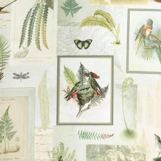 Dekorációs anyag Herbarium digital print
