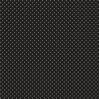 Pamutvászon Petit dots black