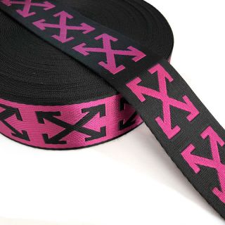 Heveder 3,5 cm Cross fuchsia