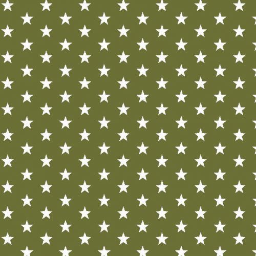 Pamutvászon Petit stars green