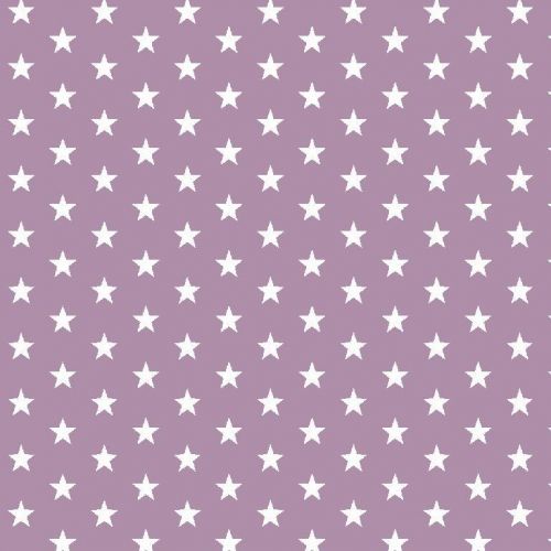 Pamutvászon Petit stars lilac