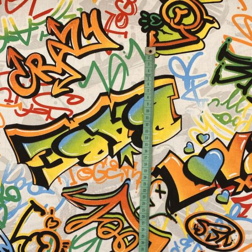 Dekorációs anyag premium Graffiti street art