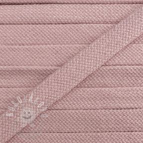 Pamut zsinór lapos 17 mm old pink