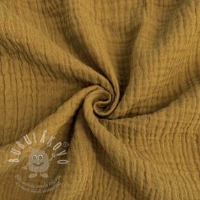 Dvojitá gázovina/mušelín ochre