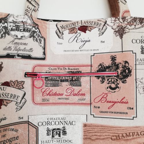 Dekorációs anyag Linenlook Wine label box