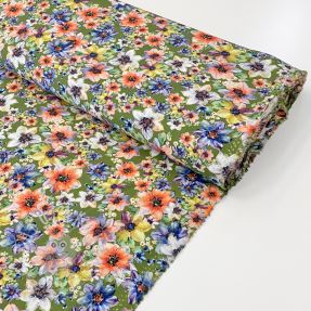 Viszkóz RADIANCE Cami flowers multicolour digital print
