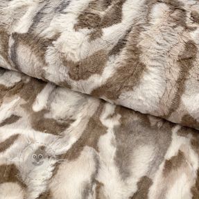 Műszőrme Animal print sand
