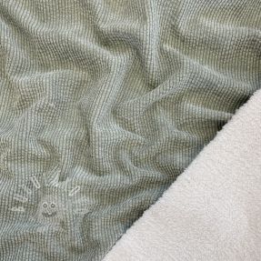 Kordbársony FAUX FUR nile