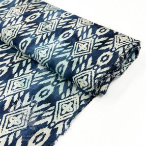 Viszkóz UNIQUE CRAFTED BATIK design D